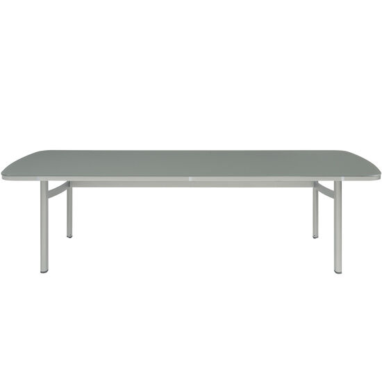 Temper Table Anodised 280 x 100 with glass top