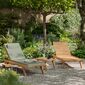 Doppia Side Table Teak