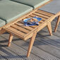 Doppia Side Table Teak