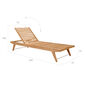 Doppia Lounger Set Teak