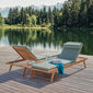 Doppia Lounger Set Teak