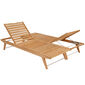 Doppia Lounger Set Teak