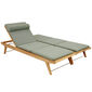 Doppia Lounger Set Teak
