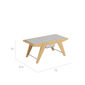 Doppia Side Table HPL with insert