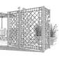 Orangery Trellis, Narrow