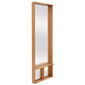 Fascino Mirror with teak frame, Vertical wide