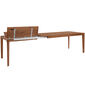 Tavo Solid Wood Table American Walnut, extending