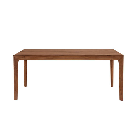 Tavo Solid Wood Table American Walnut, extending