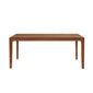 Tavo Solid Wood Table American Walnut, extending