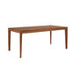 Tavo Solid Wood Table American Walnut, extending