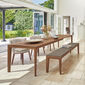 Tavo Solid Wood Table American Walnut, extending