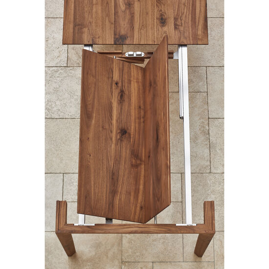Tavo Solid Wood Table American Walnut, extending