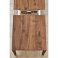 Tavo Solid Wood Table American Walnut, extending