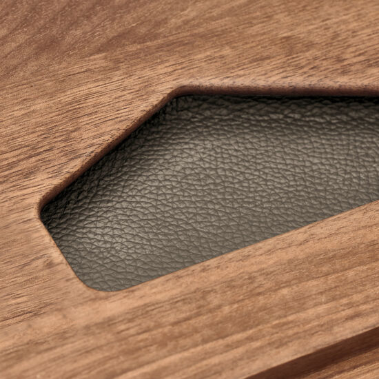 Tavo Solid Wood Table American Walnut, extending