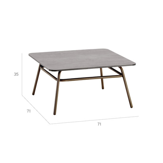 Casablanca Side Table 71 x 71 Shade