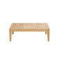 Valencia Lounge Coffee Table with teak top