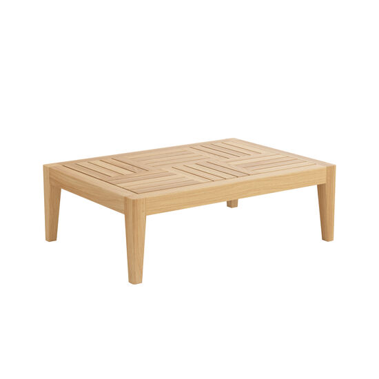 Valencia Lounge Coffee Table with teak top
