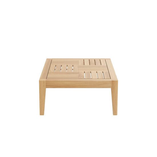 Valencia Lounge Coffee Table with teak top