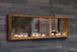 Fascino Mirror with teak frame Horizontal