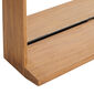Fascino Mirror with teak frame Horizontal