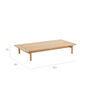 Cavo Coffee Table 160 x 80 Teak