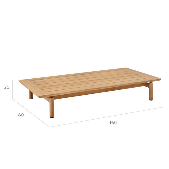 Cavo Coffee Table 160 x 80 Teak