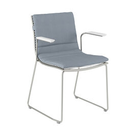 Cushion Pan Chair/Armchair, design “Mineral”