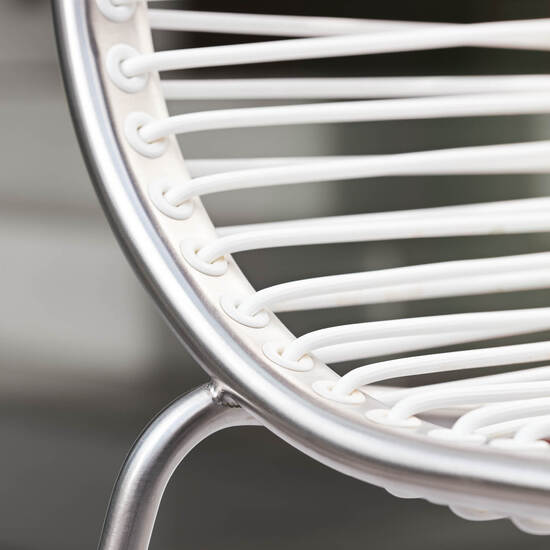 Pan Armchair White
