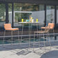 Pan Bar Stool Brown