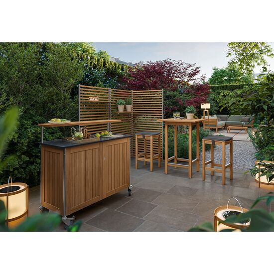 Bar Table 80 x 80 Teak