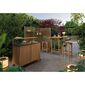 Bar Table 80 x 80 Teak