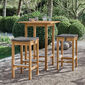 Bar Table 80 x 80 Teak