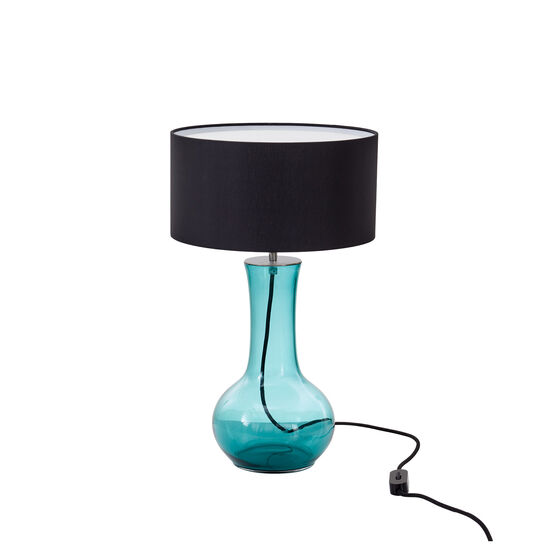 Esbjerg Table Lamp small Aquamarine with light source