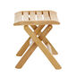Classic Footstool, Teak