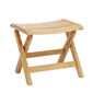 Classic Footstool, Teak