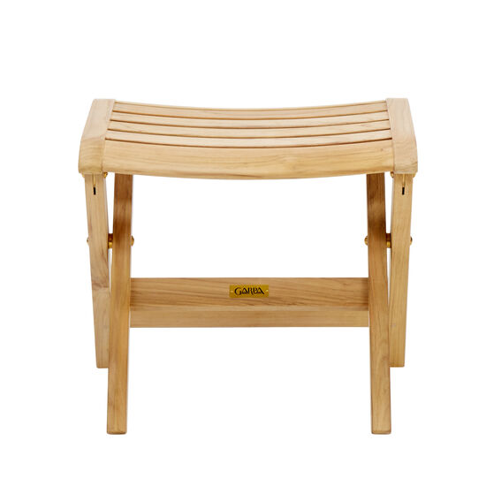 Classic Footstool, Teak