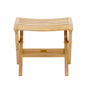 Classic Footstool, Teak