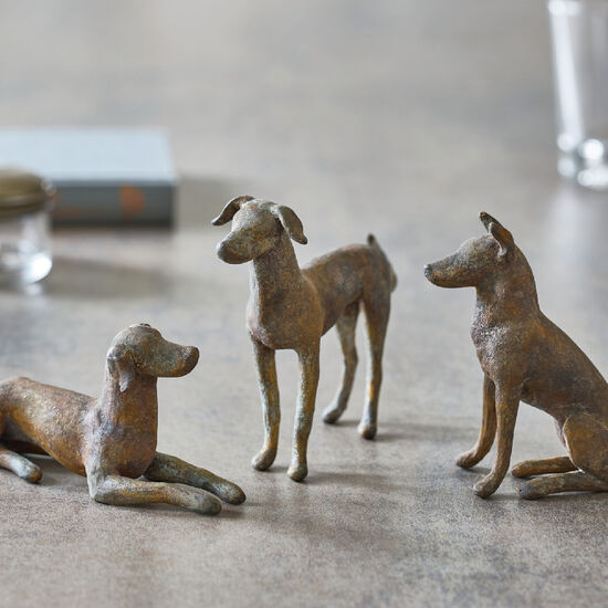 Bronze dog Artemis, limited edition