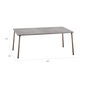 Casablanca Table 140 x 80 Shade