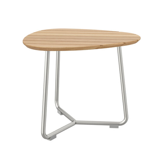 Amari Side Table with teak top