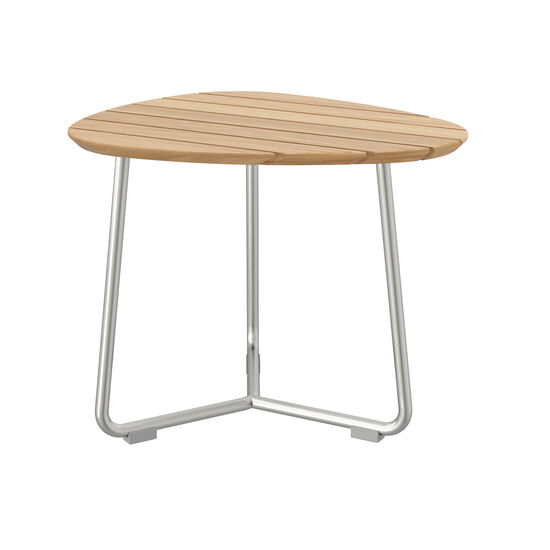 Amari Side Table with teak top