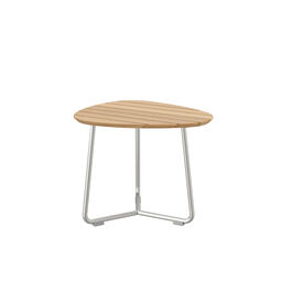 Amari Side Table with teak top