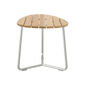 Amari Side Table with teak top
