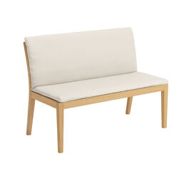 Cushion Valencia Seat Element Centre 120 in the design "Linum/seams Pearl"