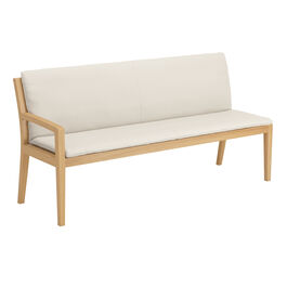 Cushion Valencia Seat Element 180 in the design "Linum/seams Pearl"
