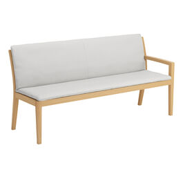 Cushion Valencia Seat Element 180 in the design "Crystal/seams Grey"