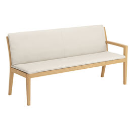 Cushion Valencia Seat Element 180 in the design "Linum/seams Pearl"