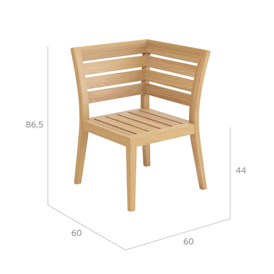 Valencia Seat Corner Element