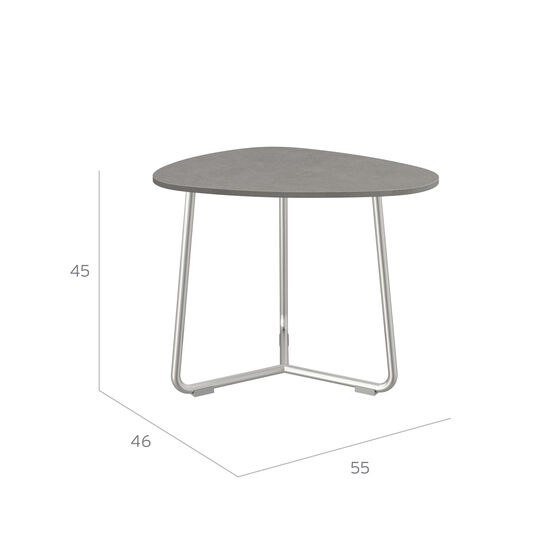 Amari Side Table with HPL top Shade