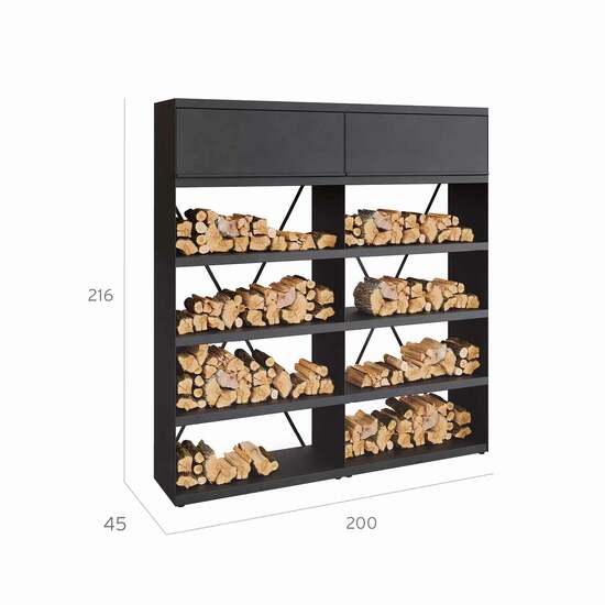 Lyon Wood Storage Unit 200